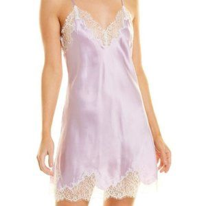 Journelle Lilac Charlotte Silk Slip